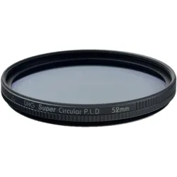 Marumi Der Moment, der lebendiger ist. (52 mm, Polarisationsfilter), Objektivfilter, Schwarz