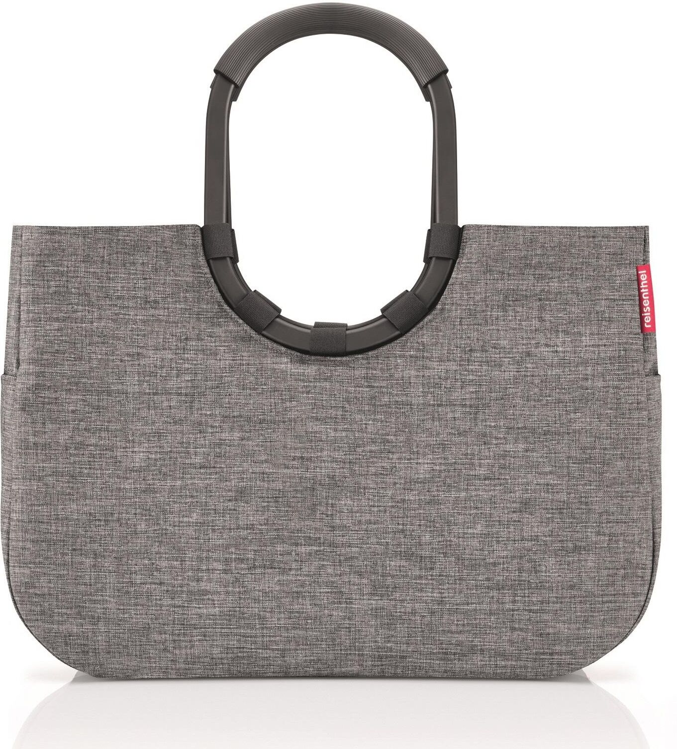 Einkaufskorb REISENTHEL "Reisenthel Einkaufskorb Loopshopper", Damen, silber (silberfarben), Polyester, Einkaufskörbe Einkaufskorb silberfarben Einheitsgröße