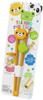 Uplift Picks Cute Cartoon Animal Training Chopsticks For Kids Easy Grip Beginner Chopsticks yellow