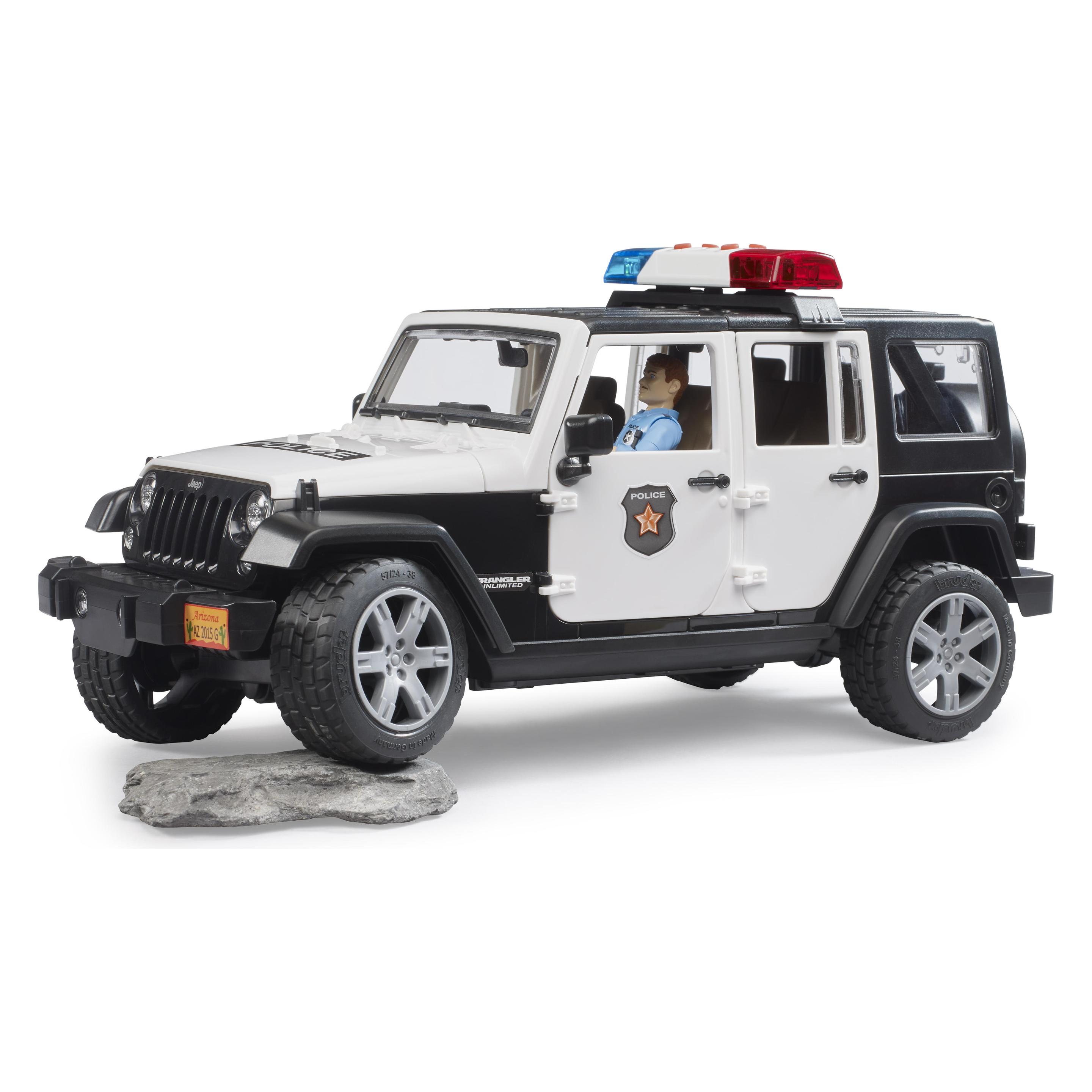 Bruder Unlimited Rubicon Polizei (02526)