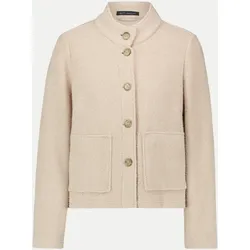 Blazerjacke mit aufgesetzten Taschen Beige 38