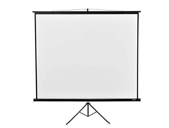 Projectiescherm met in hoogte verstelbaar statief 203x203 cm