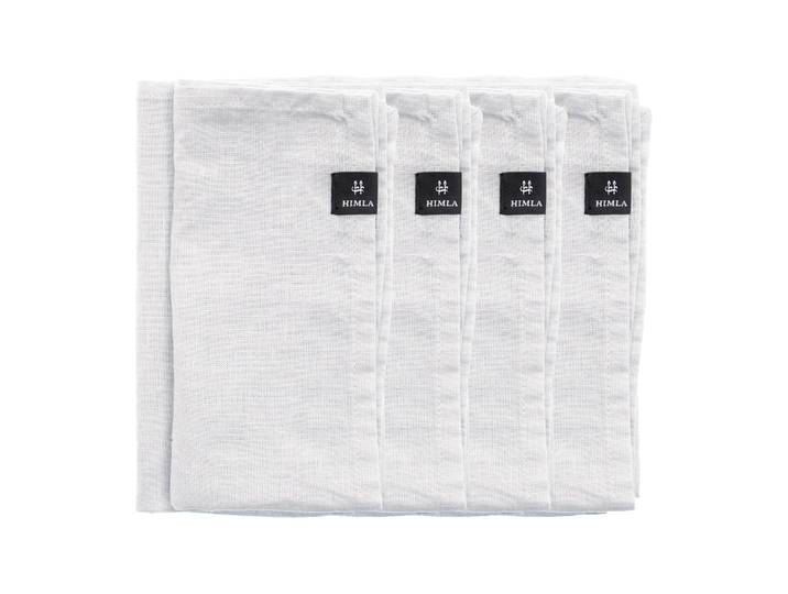 Himla Serviette Sunshine lot de 4 blanc