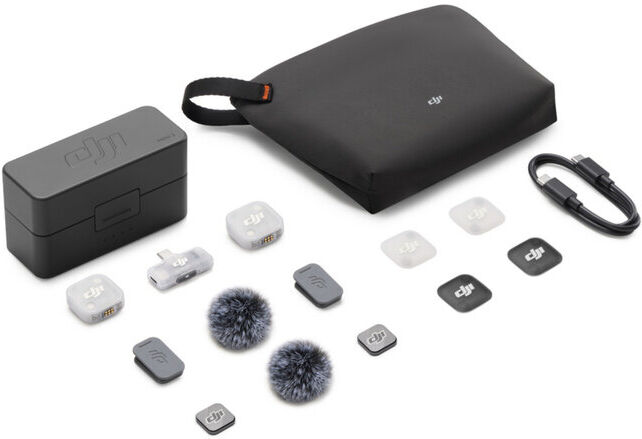 MICROFONE DJI MINI 2 2TX+1MOBRX+CASE
