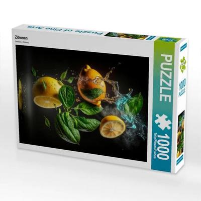 CALVENDO Puzzle Zitronen | 1000 Teile Lege-Größe 64x48cm Foto-Puzzle für glückliche Stunden