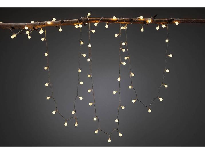 Guirlande lumineuse Plug & Shine Kibi 750cm Noir