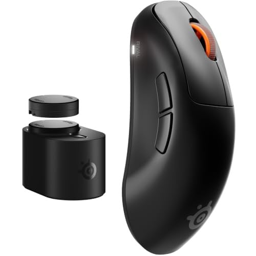 SteelSeries Rival Pro Wireless Ergonomische Gaming Muis - Zwart - 42K DPI - 53g ultralichtgewicht