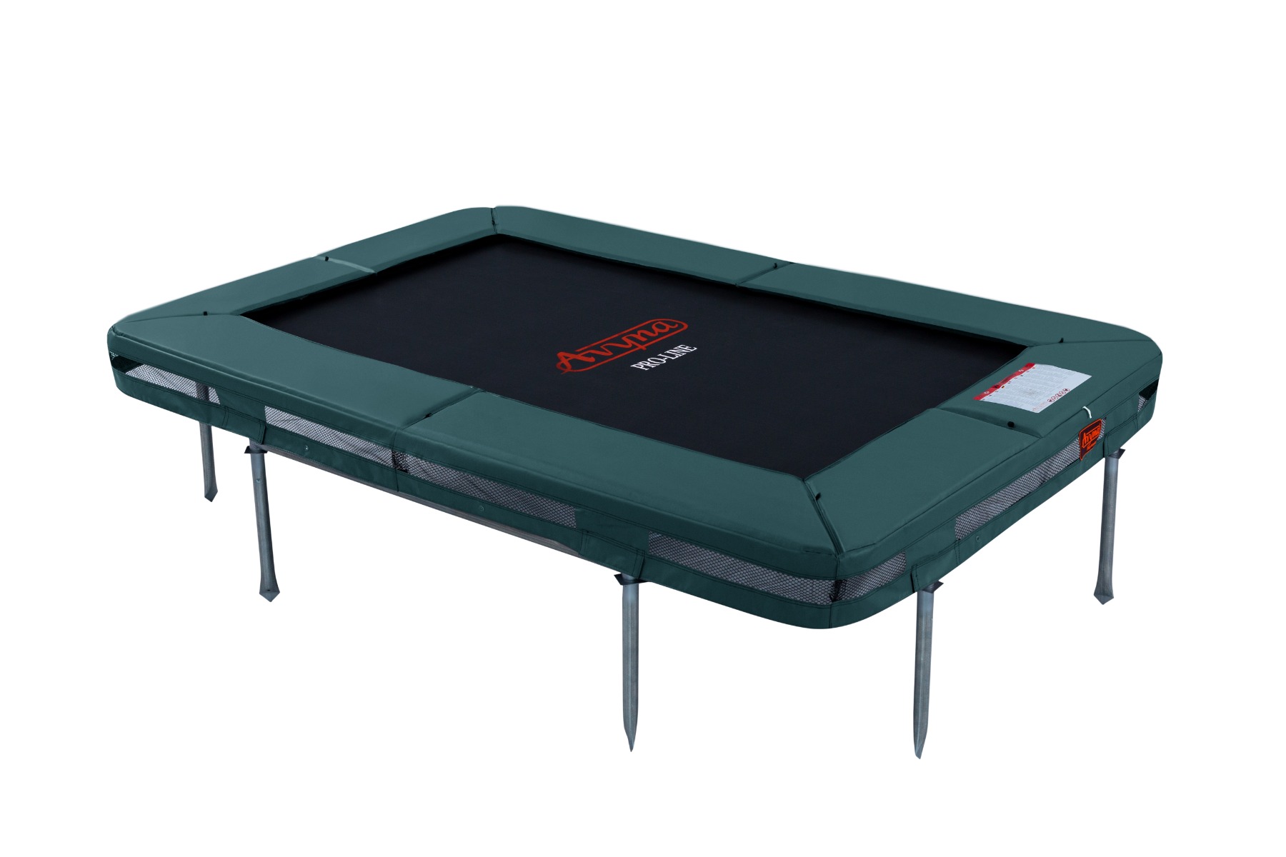 Avyna Pro-Line InGround trampoline set 213, 275x190cm grün