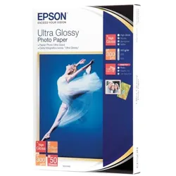Epson Fotopapier »Ultra Glossy Photo Paper« 10x15 50 Blatt