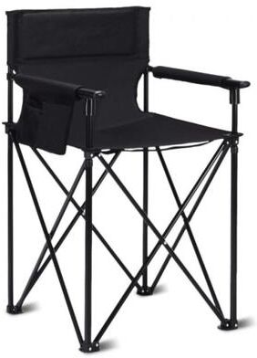 Costway Portable 38 Inch Oversized High Camping Fishing Folding Chair
