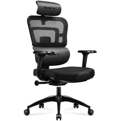 Huzaro Combat 7.0, Gaming Stuhl, Schwarz