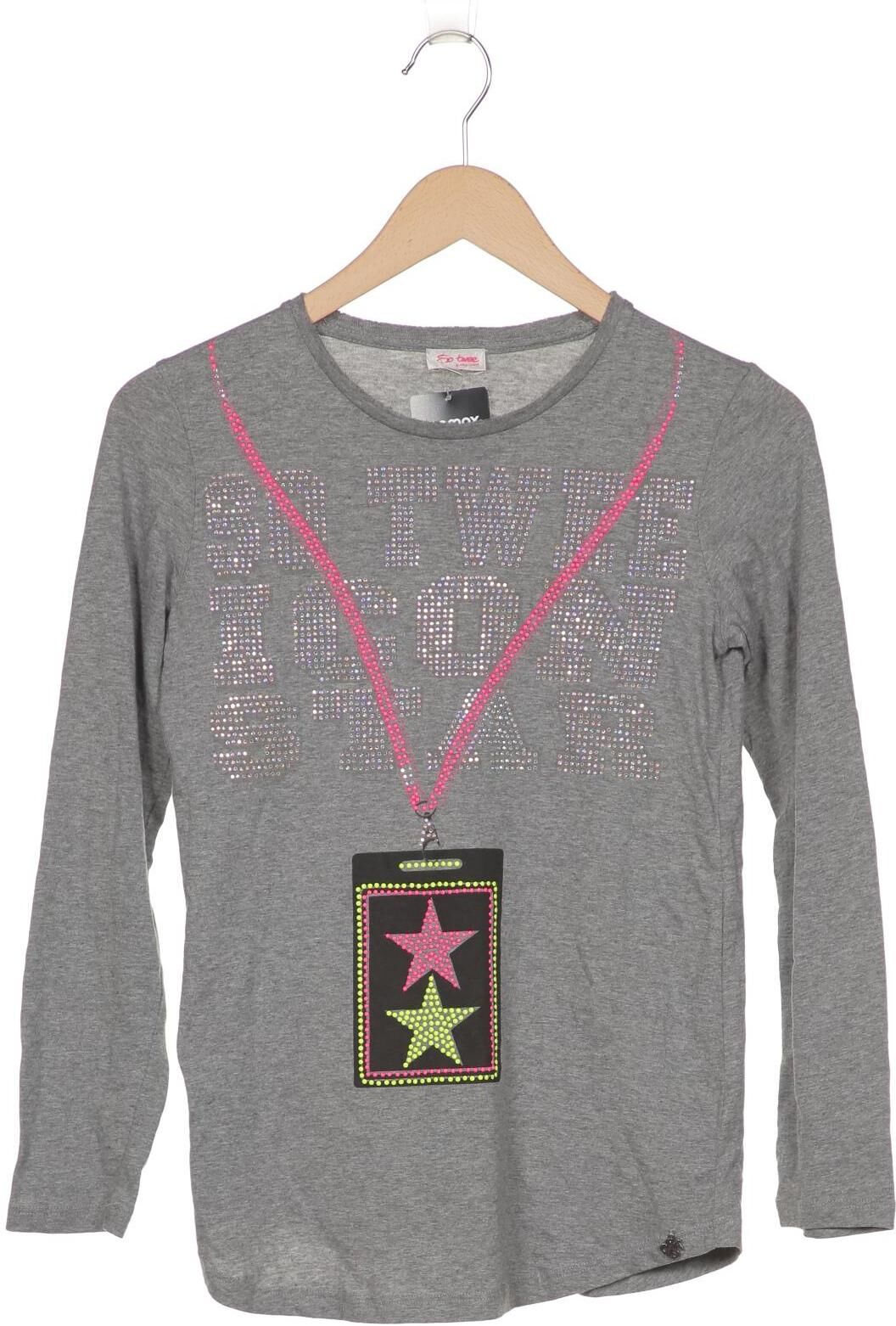 Miss Grant Damen Langarmshirt, Grau, Gr. EU 34 (IT 40), Baumwolle - Second Hand