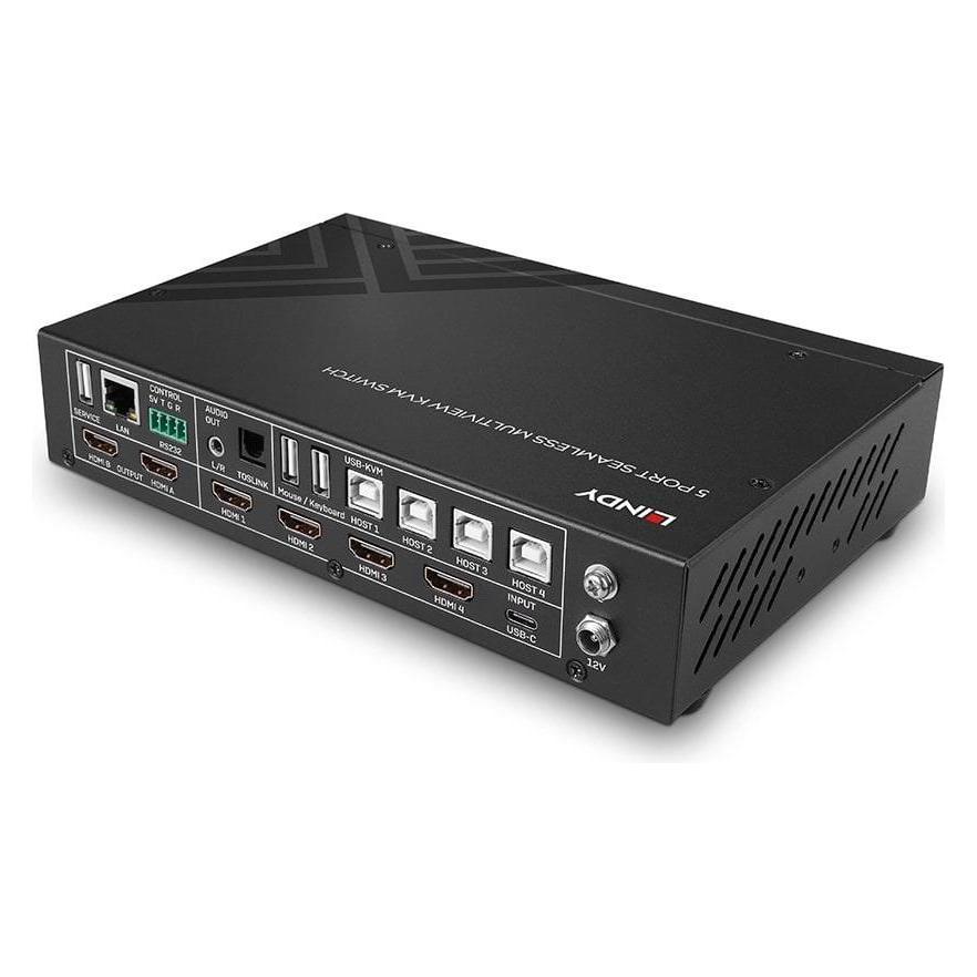 Lindy 5 Port Seamless Multiview (32330)