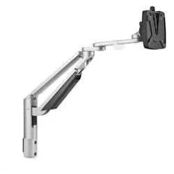 Novus Clu Plus Monitorhalterung für TSS-Säule bis 40 Zoll, silber (991+0119+000)