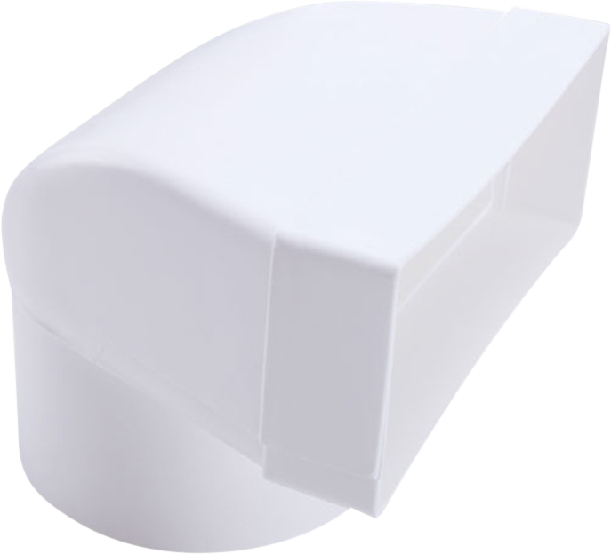 Elica Curva Rotonda Rettangolare cod. 1053P