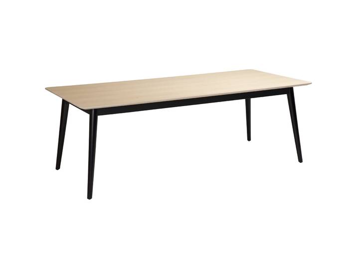 DAN-FORM Esstisch Yolo Holz schwarz/Eiche B 100 T 200 cm