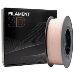 3D PLA Filament 1,75mm Durchmesser 1kg Spule Pastellrosa (PLA, 1000 g, 1.75 mm), Filament, Rosa