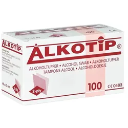 Alkotip Alkoholtupfer medium 45 x 83 mm