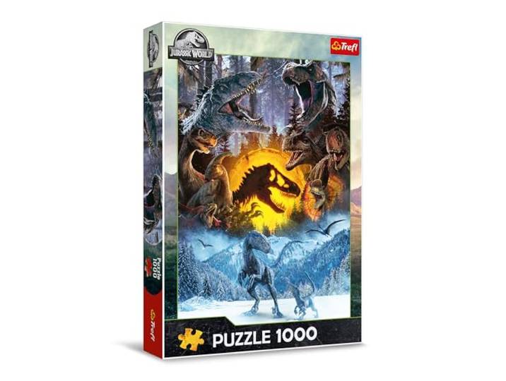 Trefl - Puzzels 1000 Stukjes In de wereld van Jurassic Park, Jurassic World