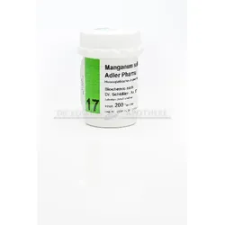 BIOCHEMIE Adler 17 Manganum sulfuricum D 12 Tabl. 200 St
