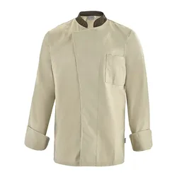 Herren Kochjacke "CABBAGE" - XL - beige
