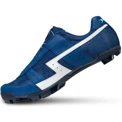 Lake, Herren, Veloschuhe, Mountainbikeschuhe MX30G (44), Mehrfarbig, Weiss, Blau