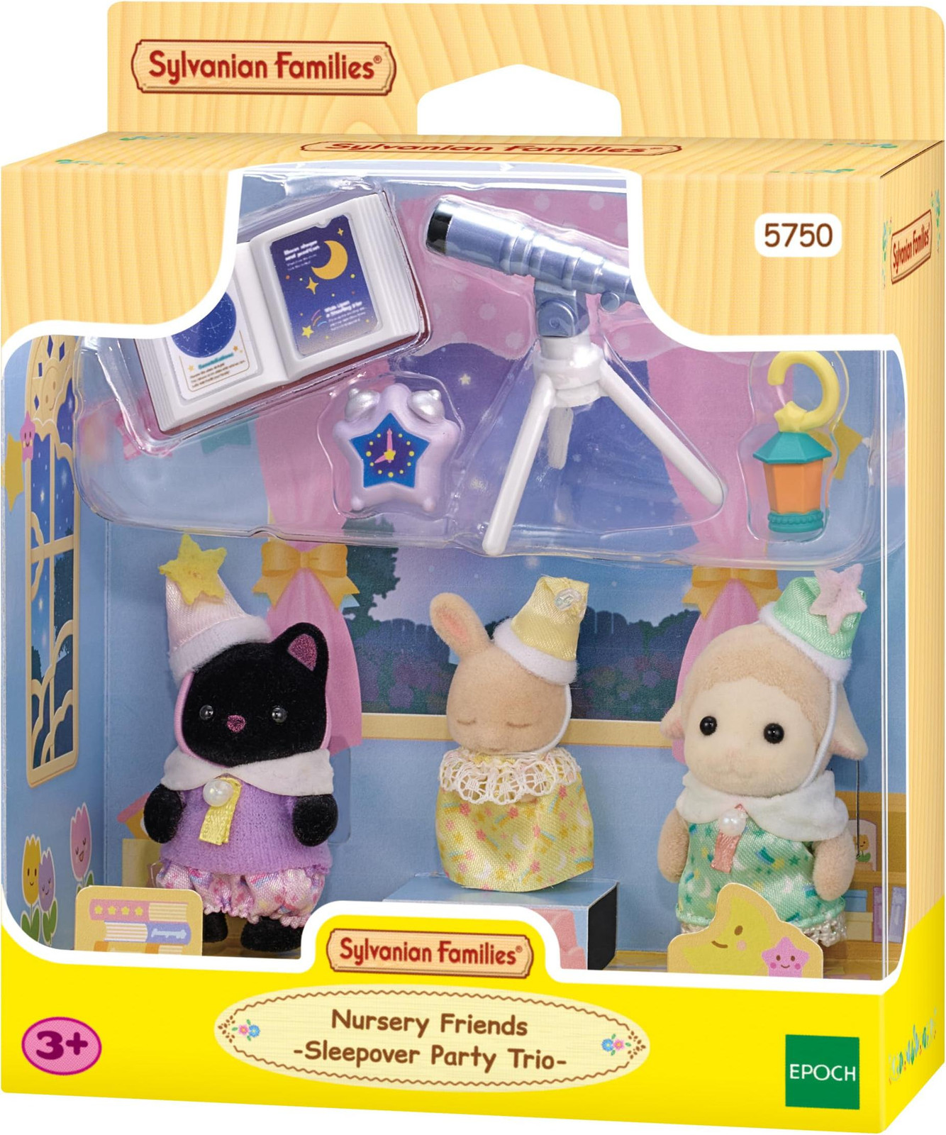 Sylvanian Families 5750 The Baby Sleepover Trio