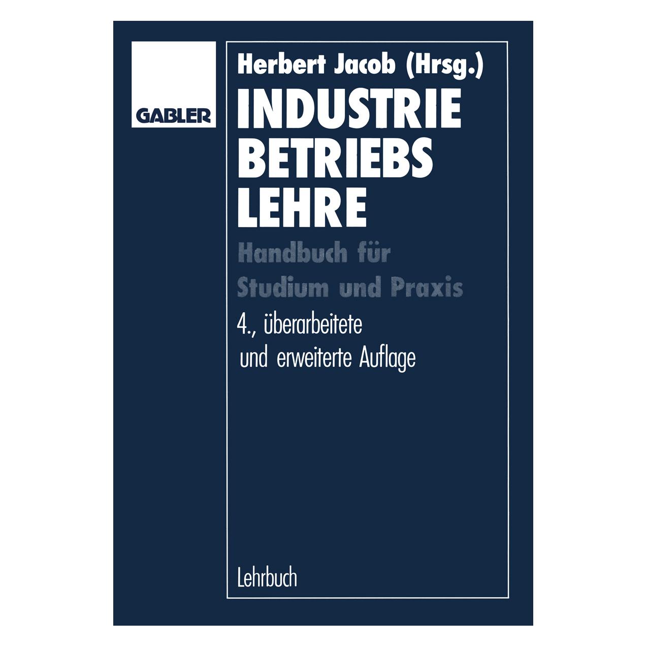Gabler Industriebetriebslehre (Deutsch, Softcover, Herbert Jacob) (55518516)