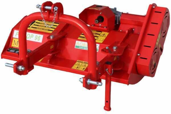 AgriEuro Premium Premium Line Fu Top 96 M - Broyeur sur tracteur - Série légère - Déport manuel