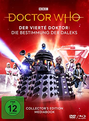 Tom Baker - Doctor Who: Der Vierte Doktor - Die Bestimmung der Daleks - Limited Mediabook Edition (DVD & Blu-ray Combo) LTD. - Preis vom 13.10.2026 19:28:25 h