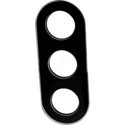 ELSO WDE011428 - Glasrahmen, 3-fach, schwarz, rund, Renova, Retro-Design