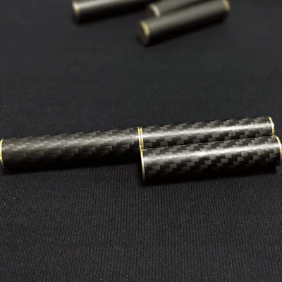 Inspire Curations Magnetic Carbon Fiber EDC Fidget Spinner Stick twill
