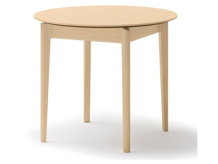 Selsey Plot – Ausziehbarer Esstisch Helle Eichenholzoptik 90–210x90 cm