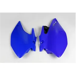 UFO, Motorrad Zubehör, UFO-Heckseitenverkleidungen für Yamaha WRF 250 (2007–2014) und WRF 450 (2007–2011), blau