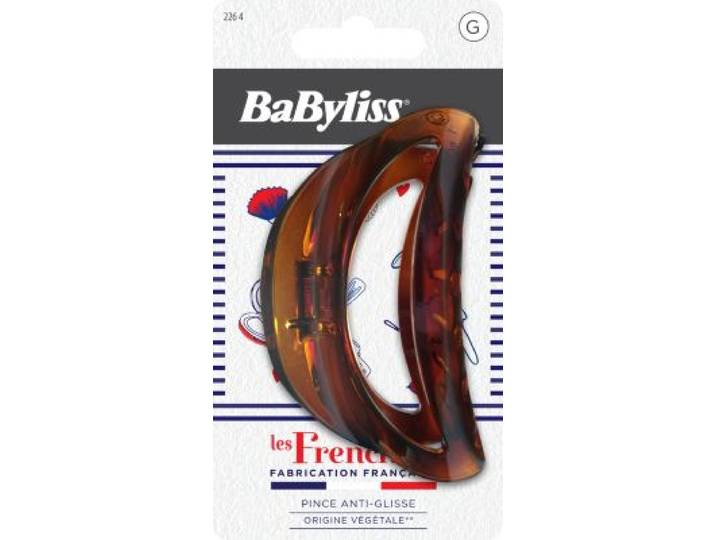Babyliss - Pince Cheveux Anti-Glisse Végétale - Made In France