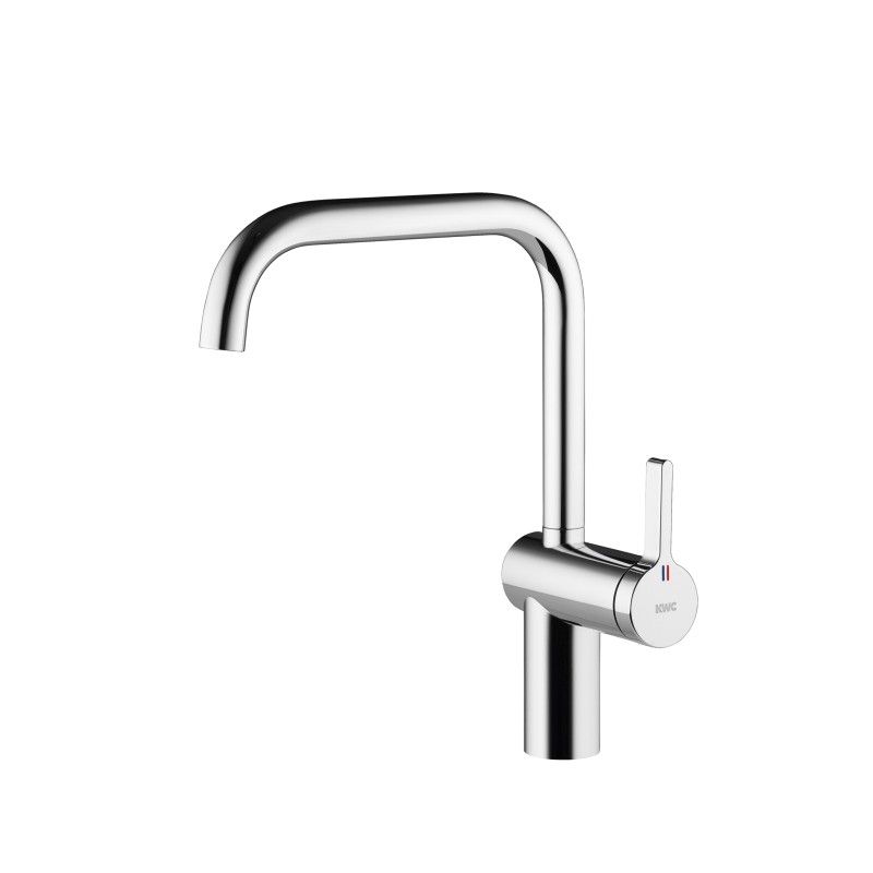 KWC Hebelmischer LIVELLO Auszugauslauf, A225, Niederdruck, chromeline 10235103000FL