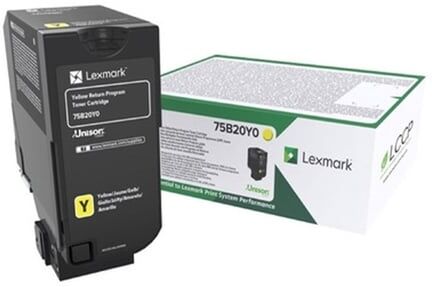 Lexmark 75B20Y0 toner amarelo