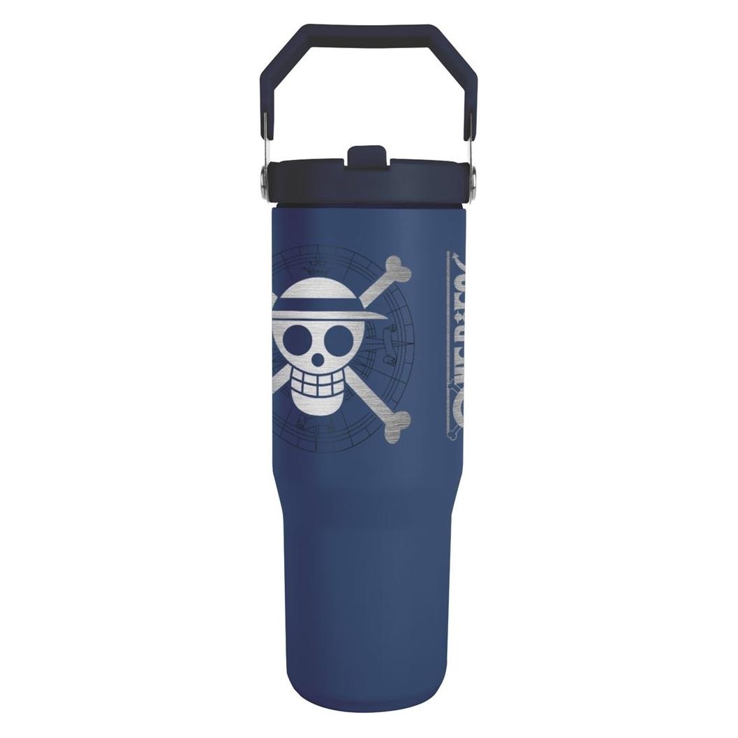 Pyramid One Piece 30 OZ Borraccia: Straw Hat Pirates Icon (0.88 l) (60574)