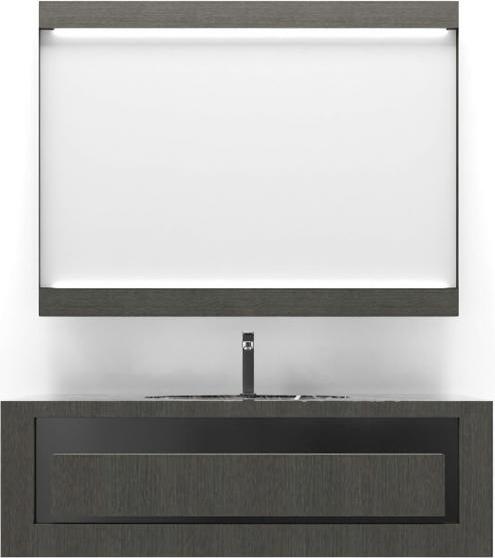Grau Badezimmer Waschbecken Armaturen Italien Stil Exzellenz Ästhetik Eleganz