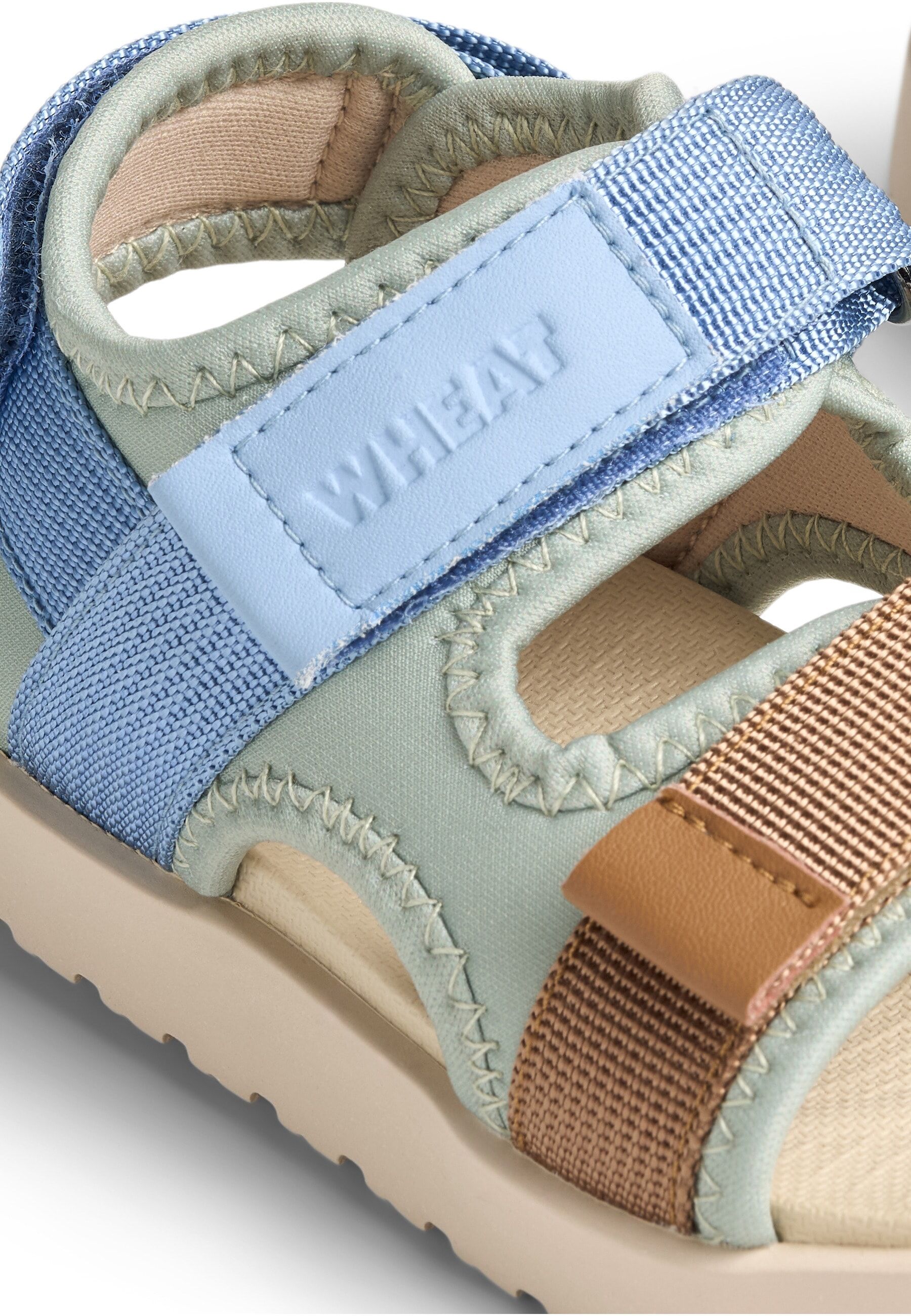 Trainingsschuh WHEAT "WHEAT Sandalette", Kinder, Gr. 33, grün pool, Synthetik, unifarben, Schuhe