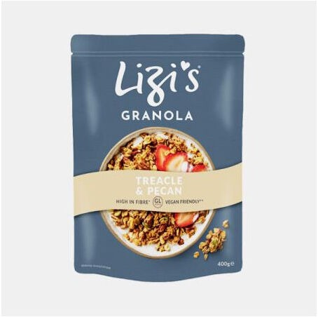 LIZIS GRANOLA MELACO & NOZES PECAS LIZI S 400G