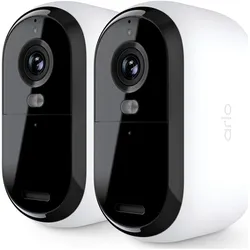 Arlo Essential 3 2er Set (2560 x 1440 Pixels), Netzwerkkamera, Weiss