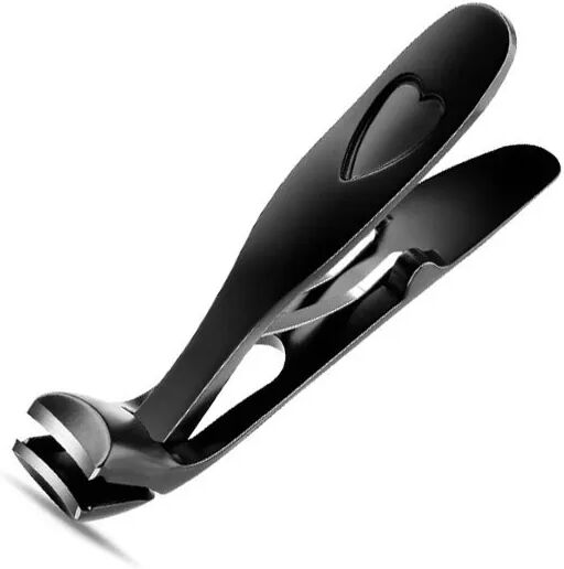INF Ergonomischer Nagelknipser Schwarz Herzform