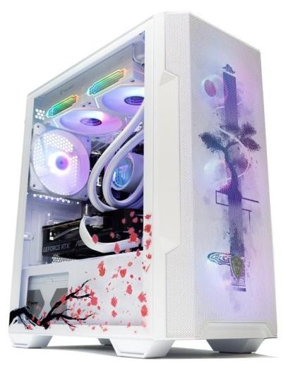 PcCom Ready AMD Ryzen 7 5800X / 32 GB / 1 TB M.2 SSD / RTX 5060 Weiß - Japan-Edition