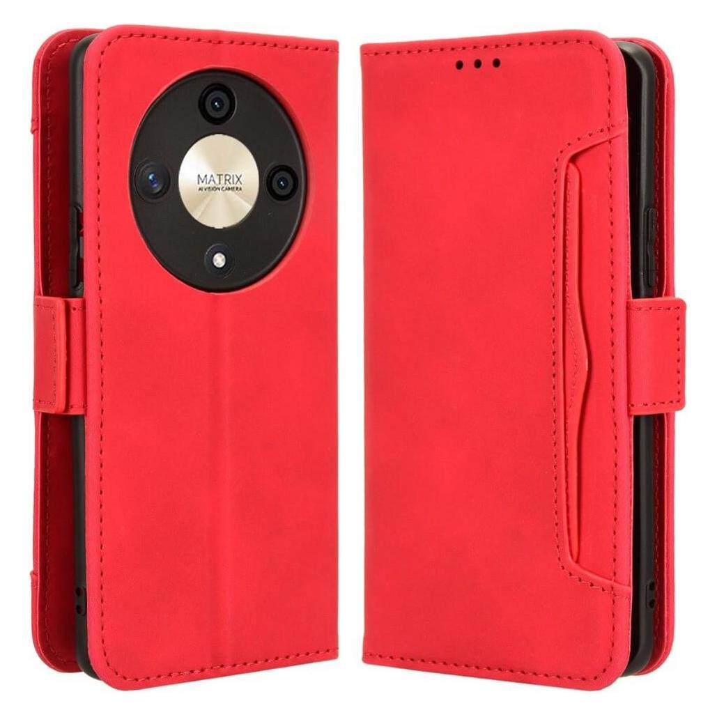 Cover-Discount Honor Magic6 Lite - Etui viele Kartenfächer rot (Honor Magic6 Lite) (660166885E)