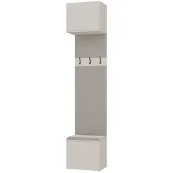 Garderobe Kleiderpaneel HAGA 1W KASCHMIR BEIGE