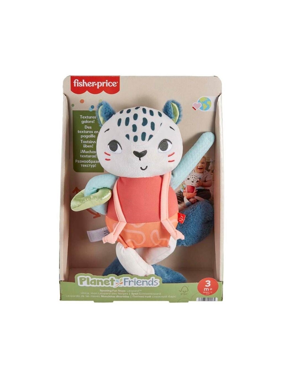Fisher Price Planet Friends Snow Leopard