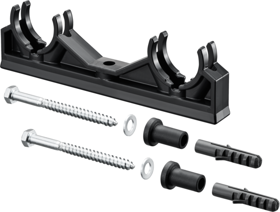 Support mural Oventrop 1357097 avec kit de fixation, pour Regumat
