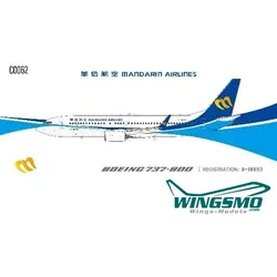 Panda Model Mandarin Airlines Boeing 737-800 B-18653 C0062