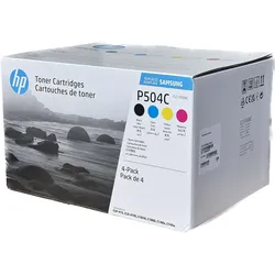 4 Samsung Original-Toner Set P504C HP SU400A